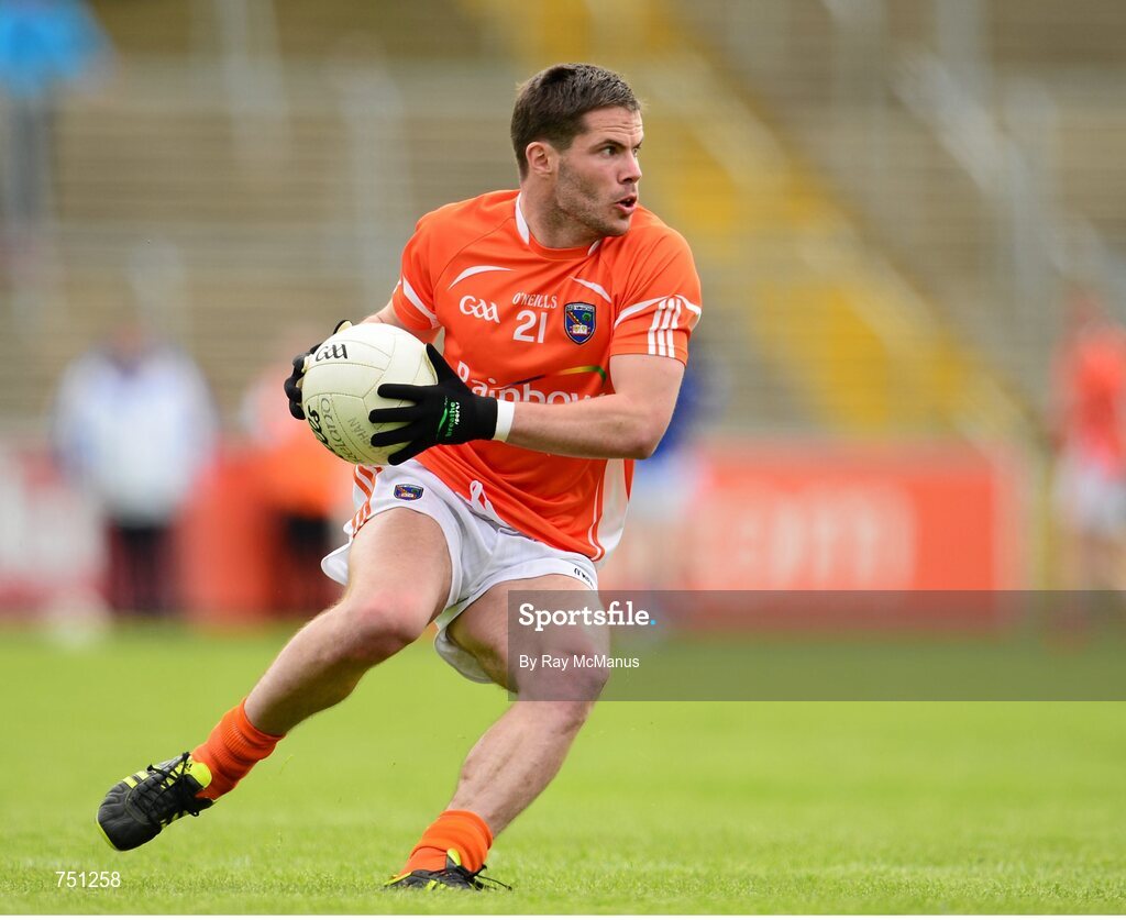 19 May 2013; Eugene McVerry, Armagh. Ulster GAA Football Senior Championship, Preliminary Round, Cavan v Armagh, Kingspan Breffni Park, Cavan. Picture credit: Ray McManus / SPORTSFILE