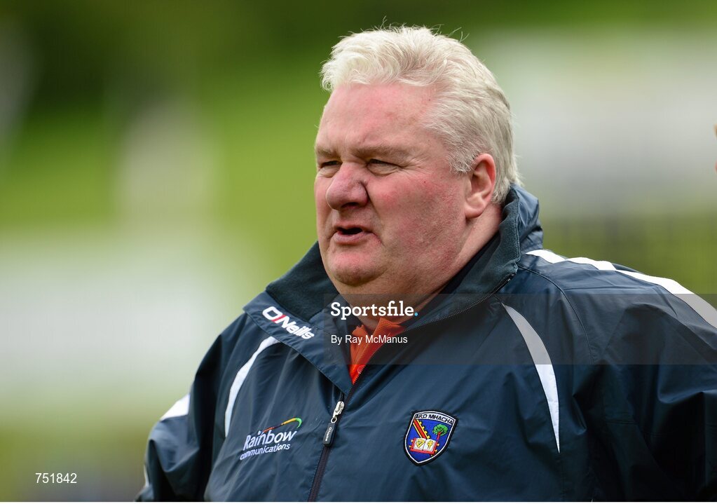 19 May 2013; Armagh manager Paul Grimley. Ulster GAA Football Senior Championship, Preliminary Round, Cavan v Armagh, Kingspan Breffni Park, Cavan. Picture credit: Ray McManus / SPORTSFILE