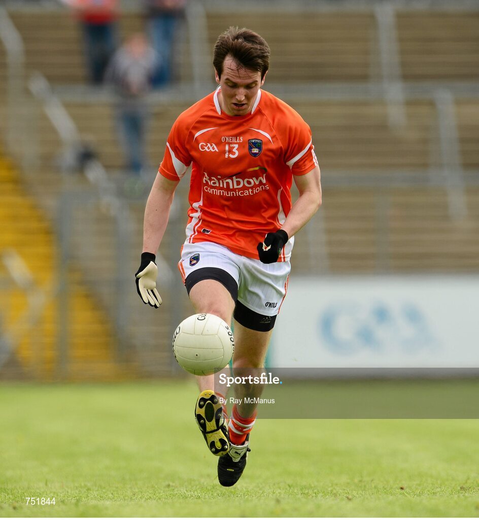 19 May 2013; Tony Kernan, Armagh. Ulster GAA Football Senior Championship, Preliminary Round, Cavan v Armagh, Kingspan Breffni Park, Cavan. Picture credit: Ray McManus / SPORTSFILE