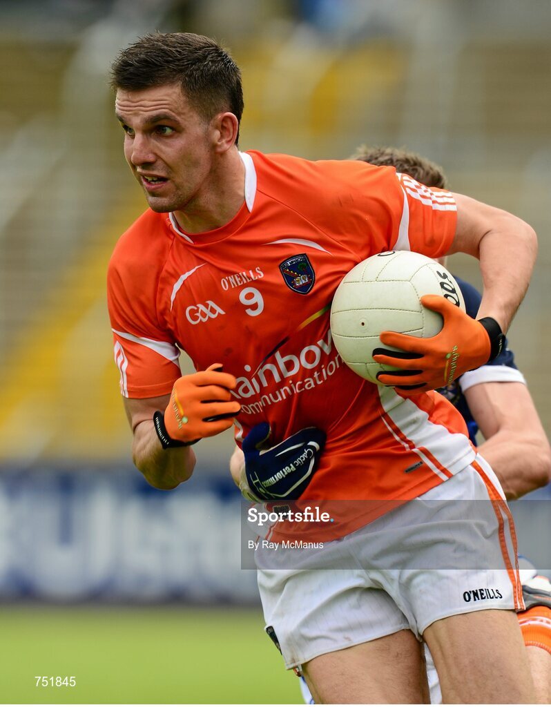 19 May 2013; Stephen Harold, Armagh. Ulster GAA Football Senior Championship, Preliminary Round, Cavan v Armagh, Kingspan Breffni Park, Cavan. Picture credit: Ray McManus / SPORTSFILE