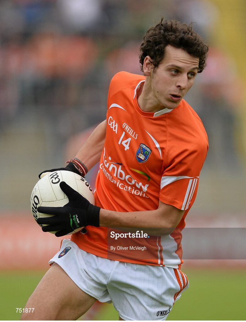 19 May 2013; Jamie Clarke, Armagh. Ulster GAA Football Senior Championship, Preliminary Round, Cavan v Armagh, Kingspan Breffni Park, Cavan. Picture credit: Oliver McVeigh / SPORTSFILE