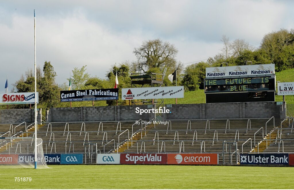19 May 2013; A general view of Kingspan Breffni Park. Ulster GAA Football Senior Championship, Preliminary Round, Cavan v Armagh, Kingspan Breffni Park, Cavan. Picture credit: Oliver McVeigh / SPORTSFILE