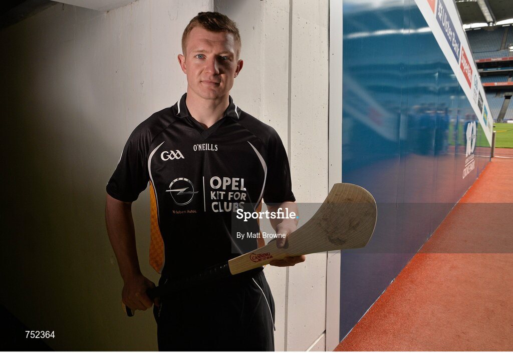23 May 2013; Galway hurler Joe Canning pictured at the launch of Opel Kits for Clubs 2013 – For every test drive, car service or Opel purchase made through the Opel dealer network, your local GAA club is awarded points. Build up your points and redeem them against high quality kit for your club! Log onto opelkitforclubs.com and start earning points today. Support your local GAA club! Croke Park, Dublin. Picture credit: Matt Browne / SPORTSFILE