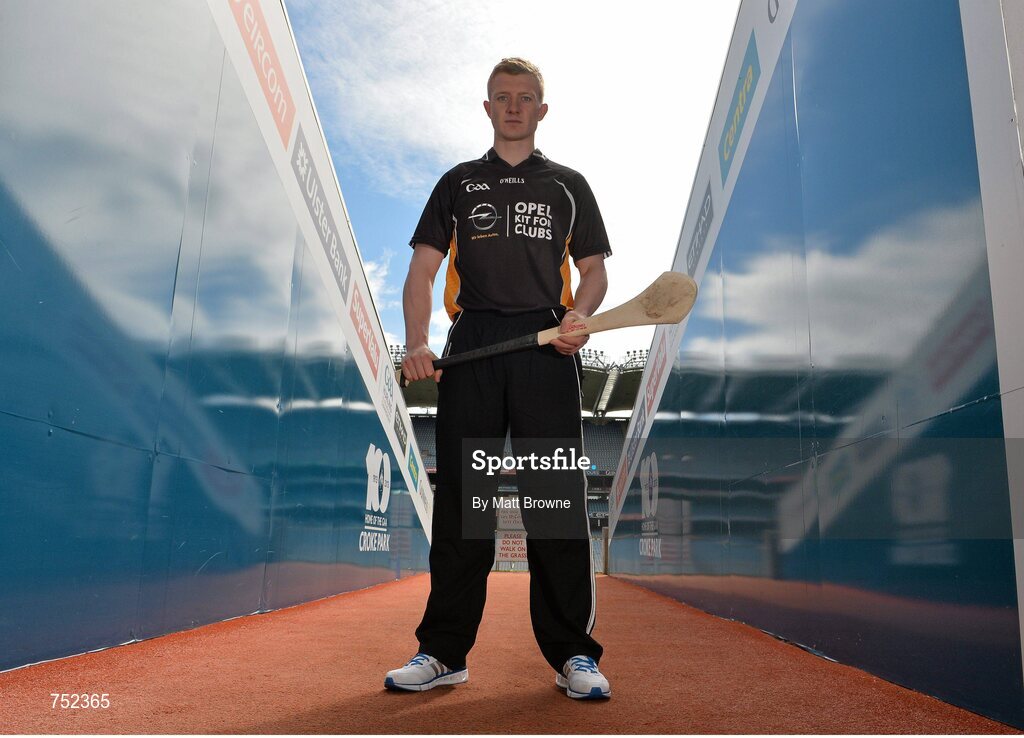 23 May 2013; Galway hurler Joe Canning pictured at the launch of Opel Kits for Clubs 2013 – For every test drive, car service or Opel purchase made through the Opel dealer network, your local GAA club is awarded points. Build up your points and redeem them against high quality kit for your club! Log onto opelkitforclubs.com and start earning points today. Support your local GAA club! Croke Park, Dublin. Picture credit: Matt Browne / SPORTSFILE