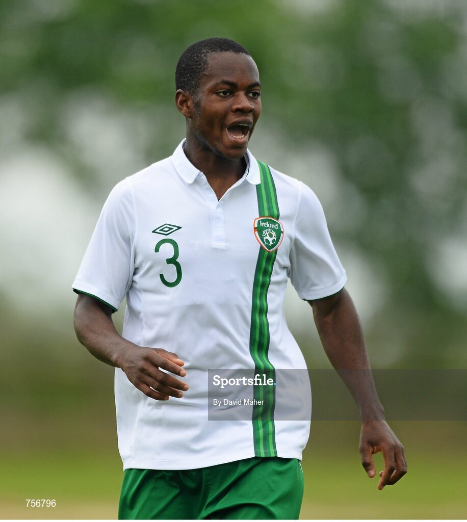3 June 2013; Noe Baba, Republic of Ireland. Under-19 Friendly, Republic of Ireland v Ireland Colleges Selection. Johnstown House, Enfield, Co. Meath. Picture credit: David Maher / SPORTSFILE