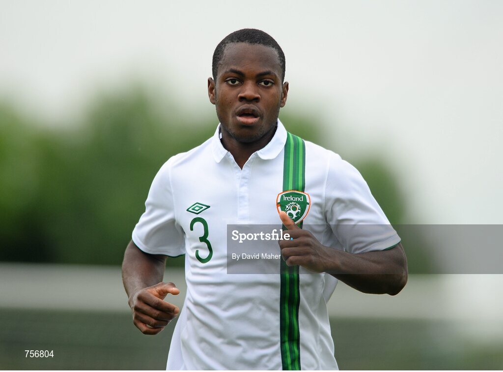 3 June 2013; Noe Baba, Republic of Ireland. Under-19 Friendly, Republic of Ireland v Ireland Colleges Selection. Johnstown House, Enfield, Co. Meath. Picture credit: David Maher / SPORTSFILE