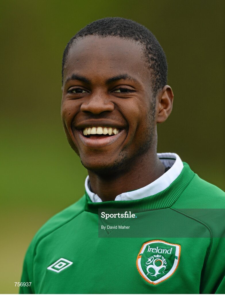 3 June 2013; Noe Baba, Republic of Ireland. Under-19 Friendly, Republic of Ireland v Ireland Colleges Selection. Johnstown House, Enfield, Co. Meath. Picture credit: David Maher / SPORTSFILE