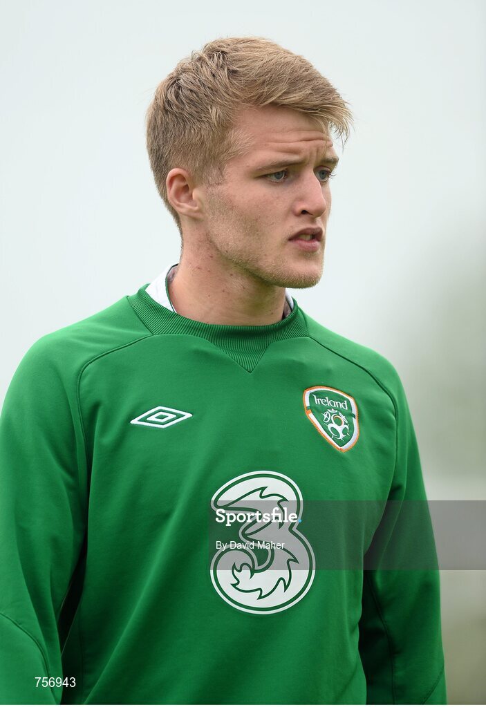 3 June 2013; William Hayhurst, Republic of Ireland. Under-19 Friendly, Republic of Ireland v Ireland Colleges Selection. Johnstown House, Enfield, Co. Meath. Picture credit: David Maher / SPORTSFILE