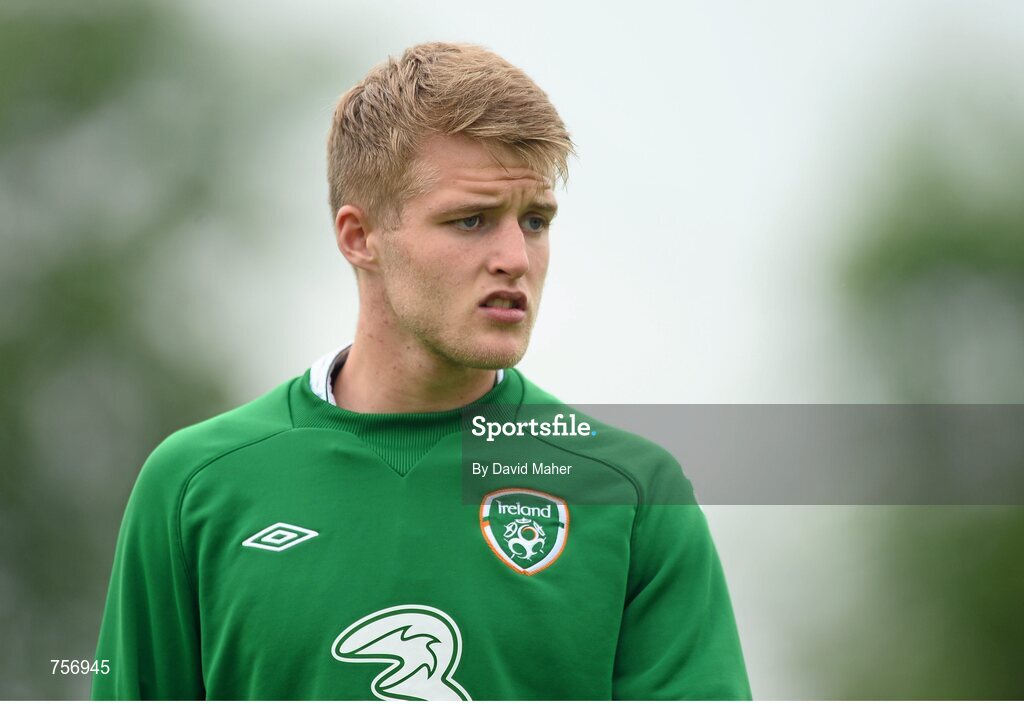 3 June 2013; William Hayhurst, Republic of Ireland. Under-19 Friendly, Republic of Ireland v Ireland Colleges Selection. Johnstown House, Enfield, Co. Meath. Picture credit: David Maher / SPORTSFILE