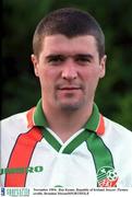 November 1994;  Roy Keane, Republic of Ireland. Soccer. Picture credit; Brendan Moran/SPORTSFILE