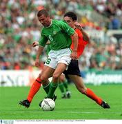 1 September 2001; Roy Keane, Republic of Ireland. Soccer. Picture credit; Damien Eagers / SPORTSFILE