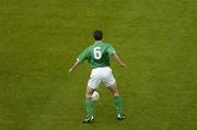 27 May 2004; Roy Keane, Republic of Ireland, in action against Romania. International Friendly, Republic of Ireland v Romania, Lansdowne Road, Dublin. Picture credit; Brendan Moran / SPORTSFILE