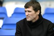 27 February 2005; Manchester and Republic of Ireland player Roy Keane at the game. RBS Six Nations Championship 2005, Ireland v England, Lansdowne Road, Dublin. Picture credit; Brendan Moran / SPORTSFILE