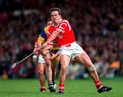8 June 1997; Alan Browne of Cork during the GAA Munster Senior Hurling Championship Semi-Final match between Clare and Cork at Gaelic Grounds, Limerick. Photo by Ray McManus/Sportsfile