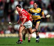 8 June 1997; Barry Egan of Cork during the GAA Munster Senior Hurling Championship Semi-Final match between Clare and Cork at the Gaelic Grounds in Limerick. Photo by Ray McManus/Sportsfile