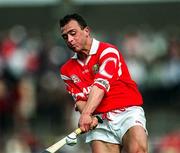 8 June 1997; Barry Egan of Cork during the GAA Munster Senior Hurling Championship Semi-Final match between Clare and Cork at the Gaelic Grounds in Limerick. Photo by Ray McManus/Sportsfile