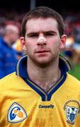 22 June 1997; Barry Keating of Clare prior to the GAA Munster Senior Football Championship Semi-Final match between Clare and Cork at Cusack Park in Ennis, Co Clare. Photo by Damien Eagers/Sportsfile
