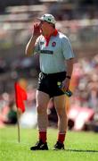 1 June 1997; Derry Manager Brian Mullins during the Ulster GAA Football Senior Championship Quarter-Final match between Monaghan and Derry at St. Tiernach's Park in Clones, Co Monaghan. Photo by Ray McManus/Sportsfile