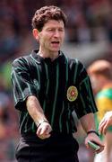16 June 1996; Referee Brian White during the Munster GAA Hurling Senior Championship Semi-Final match between Limerick and Clare at Gaelic Grounds in Limerick. Photo by Brendan Moran/Sportsfile