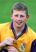 17 August 1997; Damien Fitzhenry of Wexford prior to the GAA All-Ireland Senior Hurling Championship Semi-Final match between Tipperary and Wexford at Croke Park, Dublin. Photo by David Maher/Sportsfile