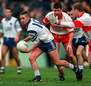 12 April 1998; Damien Freeman of Monaghan in action during the National Football League Semi Final match between Derry and Monaghan at Croke Park in Dublin. Photo by Ray McManus/Sportsfile