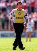 29 June 1997; Tyrone Manager Danny Ball during the Ulster GAA Football Senior Championship Semi-Final match between Tyrone and Derry at St. Tiernach's Park in Clones, Monaghan. Photo by David Maher/Sportsfile