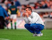 15 June 1997; Wicklow Manager Dave Foran during the Leinster GAA Senior Football Championship Quarter-Final match between Offaly and Wicklow at Croke Park in Dublin. Photo by David Maher/Sportsfile