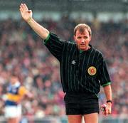 2 June 1996; Dickie Murphy Hurling Referee during the Munster Senior Hurling Championship Quarter-Final match between Waterford and Tipperary at Walsh Park, Waterford. Photo by Ray McManus/Sportsfile