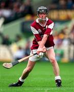 1 September 1996; Eugene Cloonan of Galway during the All-Ireland Minor Hurling Championship Final match between Tipperary and Galway at Croke Park in Dublin. Photo by Ray McManus/Sportsfile