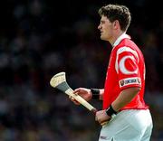 8 June 1997; Fergal McCormack of Cork during the GAA Munster Senior Hurling Championship Semi-Final match between Clare and Cork at the Gaelic Grounds in Limerick. Photo by Ray McManus/Sportsfile