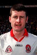 12 April 1998; Fergal McCusker of Derry prior to the National Football League Semi Final match between Derry and Monaghan at Croke Park in Dublin. Photo by Ray McManus/Sportsfile