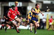 8 June 1997; Fergus Tuohy of Clare during the GAA Munster Senior Hurling Championship Semi-Final match between Clare and Cork at the Gaelic Grounds in Limerick. Photo by Ray McManus/Sportsfile