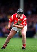 8 June 1997; Ger Manley of Cork during the GAA Munster Senior Hurling Championship Semi-Final match between Clare and Cork at the Gaelic Grounds in Limerick. Photo by Ray McManus/Sportsfile