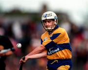 8 June 1997; Ger O'Loughlin of Clare during the GAA Munster Senior Hurling Championship Semi-Final match between Clare and Cork at the Gaelic Grounds in Limerick. Photo by Ray McManus/Sportsfile
