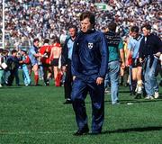 20 August 1989; Gerry McCaul, former Dublin manager from 1986-1990, following the All-Ireland Senior Football Championship Semi-Final match between Cork and Dublin at Croke Park in Dublin. Photo by Ray McManus/Sportsfile