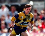 8 June 1997; James O'Connor of Clare during the GAA Munster Senior Hurling Championship Semi-Final match between Clare and Cork at the Gaelic Grounds in Limerick. Photo by Ray McManus/Sportsfile