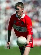 29 June 1997; Joe Cassidy of Derry during the Ulster GAA Football Senior Championship Semi-Final match between Tyrone and Derry at St. Tiernach's Park in Clones, Monaghan. Photo by David Maher/Sportsfile