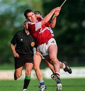 24 May 1997; Joe McGrath of Galway during the National Hurling League Division 1 match between Galway and Laois at Kenny Park in Athenry, Roscommon. Photo by Ray McManus/Sportsfile