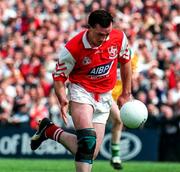 29 June 1997; John Donaldson of Louth during the Leinster GAA Senior Football Championship Semi-Final match between Offaly and Louth at Páirc Tailteann in Navan, Co Meath. Photo by Ray McManus/Sportsfile
