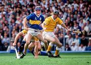 3 September 1989; John Leahy of Tipperary in action during the All-Ireland Hurling Championship Final match between Tipperary and Antrim at Croke Park in Dublin. Photo by Ray McManus/Sportsfile