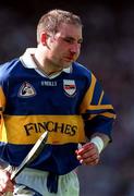 17 August 1997; John Leahy of Tipperary leaves the field following an injury during the GAA All-Ireland Senior Hurling Championship Semi-Final match between Tipperary and Wexford at Croke Park in Dublin. Photo by Matt Browne/Sportsfile