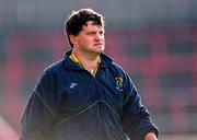 15 October 1995; Leitrim Manager John O'Mahony during the Connacht Senior Football Championship Semi-Final match between Leitrim and Galway at Pairc Sheain Mhic Dhiarmada in Carrick-on-Shannon, Leitrim. Photo by Ray McManus/Sportsfile