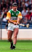 8 June 1997; Johnny Dooley of Offaly during the GAA Leinster Senior Hurling Championship Quarter-Final match between Offaly and Laois at Croke Park in Dublin. Photo by David Maher/Sportsfile