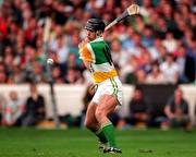 22 June 1997; Johnny Dooley of Offaly during the GAA Leinster Senior Hurling Championship Semi-Final match between Wexford and Offaly at Croke Park in Dublin. Photo by Ray McManus/Sportsfile