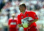 29 June 1997; Johnny McBride of Derry during the Ulster GAA Football Senior Championship Semi-Final match between Tyrone and Derry at St. Tiernach's Park in Clones, Monaghan. Photo by David Maher/Sportsfile