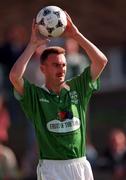 22 September 1998; Bo McKeever of Bray Wanderers during the Harp Lager National League Premier Division match between Bohemians and Bray Wanderers at Dalymount Park in Dublin. Photo by David Maher/Sportsfile