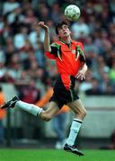 23 May 1998; Gary Breen of Republic of Ireland during the International Friendly match between Republic of Ireland and Mexico at Lansdowne Road in Dublin. Photo by Brendan Moran/Sportsfile