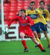 26 October 1998; James Keddy of Shelbourne during the Harp Lager National League Premier Division match between Shelbourne and Bohemians at Tolka Park in Dublin. Photo by Ray McManus/Sportsfile