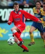 26 October 1998; James Keddy of Shelbourne during the Harp Lager National League Premier Division match between Shelbourne and Bohemians at Tolka Park in Dublin. Photo by Ray McManus/Sportsfile