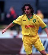 18 July 1998; Keith O'Neill of Norwich City during the Club Friendly between St. Patrick's Athletic and Norwich City at Richmond Park in Dublin. Photo by Ray McManus/Sportsfile